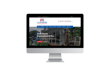 Aldridge Roofing & Restoration website